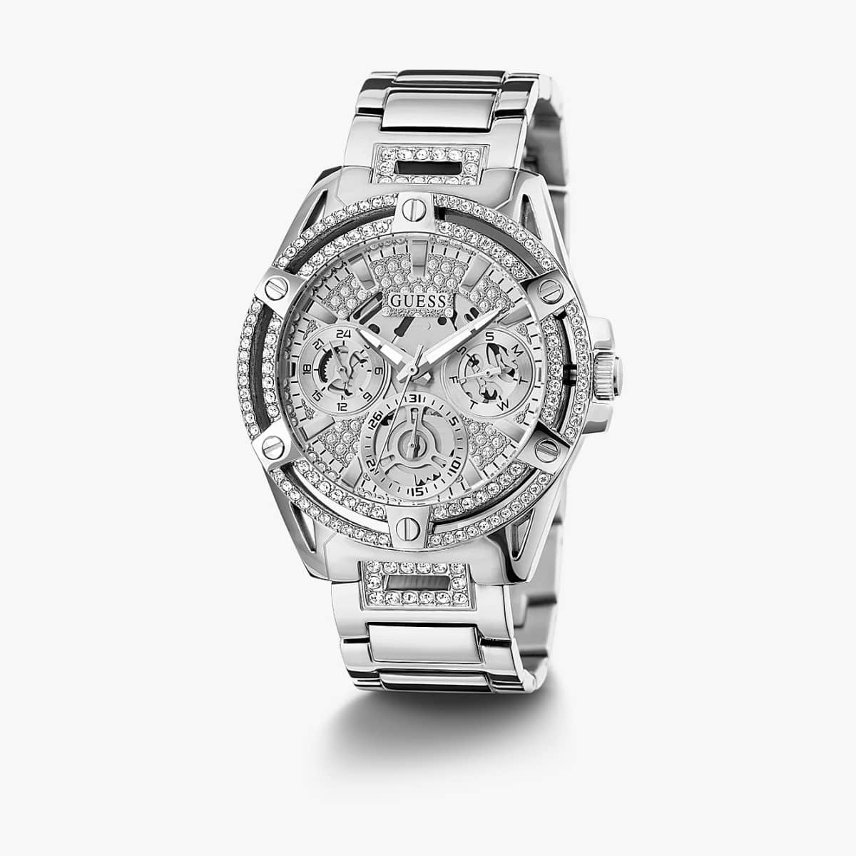 MONTRE GUESS FEMME M.FONCTION ACIER